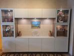 Ikea Besta Uppleve vitrine opbergkast met verlichting, Ophalen, Met deur(en), Glas, 200 cm of meer