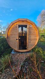 Sauna Barrel 2M Gratis Levering en Plaatsing, Sport en Fitness, Ophalen of Verzenden, Nieuw
