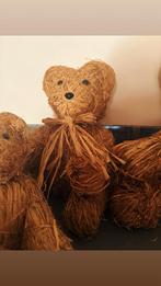 Ours de deco en paille pour baby shower sur le thème Teddy, Enlèvement, Comme neuf