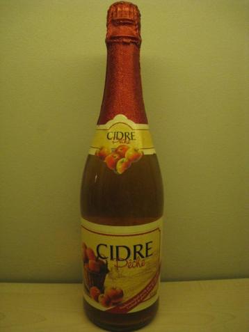 Fles Cider Peche, vruchtencocktail perzik op basis van cider, Enlèvement ou Envoi