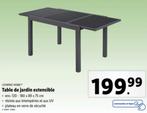 Table de jardin extensible, Ophalen, Zo goed als nieuw