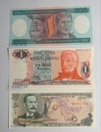 3 billets américains spéciaux avec signature, Série, Amérique du Sud, Envoi