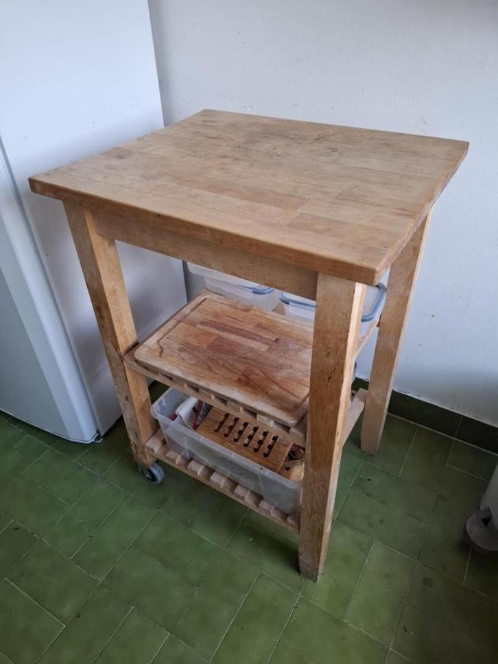 Werkblad-tafel voor keuken, Huis en Inrichting, Keuken | Keukenbenodigdheden, Gebruikt, Ophalen