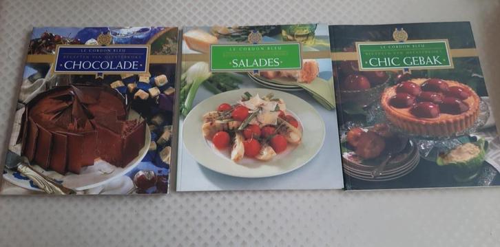 Le Cordon Bleu - s/3 : salades, chocolade & chic gebak, Boeken, Kookboeken, Zo goed als nieuw, Ophalen of Verzenden