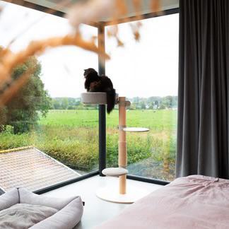 Prachtige kattenkrabpaal - waarde 239€ NIEUW, Dieren en Toebehoren, Katten-accessoires, Nieuw, Ophalen of Verzenden