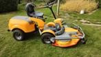 Stiga frontmaaier met accessoires, Tuin en Terras, Ophalen, Stiga, Zo goed als nieuw, Mulchfunctie