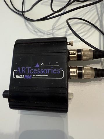 ART Dual RDB Dual Reamping Direct Box, Enlèvement, Comme neuf, Audio