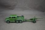 Dinky Toys Medium artillery tractor met kanon - TOP vintage, Antiek en Kunst, Ophalen of Verzenden