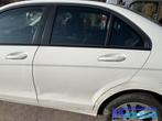 MERCEDES C klasse W204 wit 149 links achter deur 2011-2014, Gebruikt, Mercedes-Benz AG, Deur, Mercedes-Benz