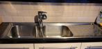 Spoelbak Smeg + kraan, Ophalen, Zo goed als nieuw, 50 tot 75 cm, Overige kleuren