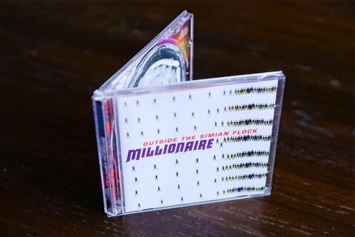 Millionaire ‎–Outside The Simian Flock -Paradisiac -Belpop, Cd's en Dvd's, Cd's | Rock, Zo goed als nieuw, Poprock, Ophalen of Verzenden