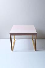 Petite Table d'appoint - HABITAT  - en métal et bois, Maison & Meubles, Enlèvement ou Envoi, Moins de 55 cm, Autres matériaux