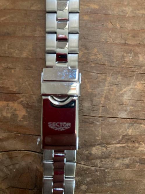 SECTOR ARMBAND HORLOGE ALS NIEUW, Handtassen en Accessoires, Horloges | Heren, Zo goed als nieuw, Polshorloge, Overige merken