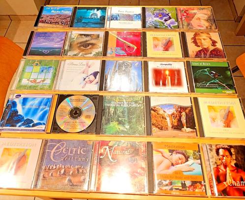 Volledige collectie Relaxatie, Meditatie, New Age CD's TOP!!, Cd's en Dvd's, Cd's | Meditatie en Spiritualiteit, Zo goed als nieuw