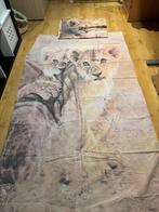 Dekbedovertrek Leeuwtjes, Garçon ou Fille, Enlèvement ou Envoi, Housse de couette, Brun