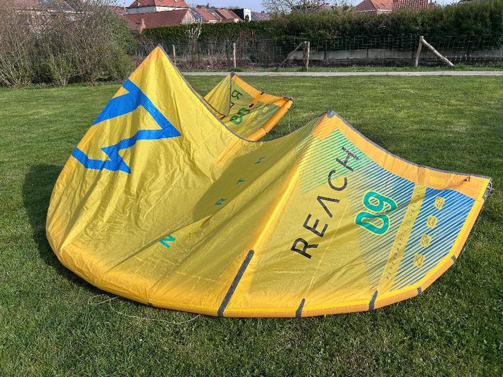 Kite North Reach 9m 2020, Watersport en Boten, Kitesurfen, Gebruikt, Kite, 9 m², Ophalen