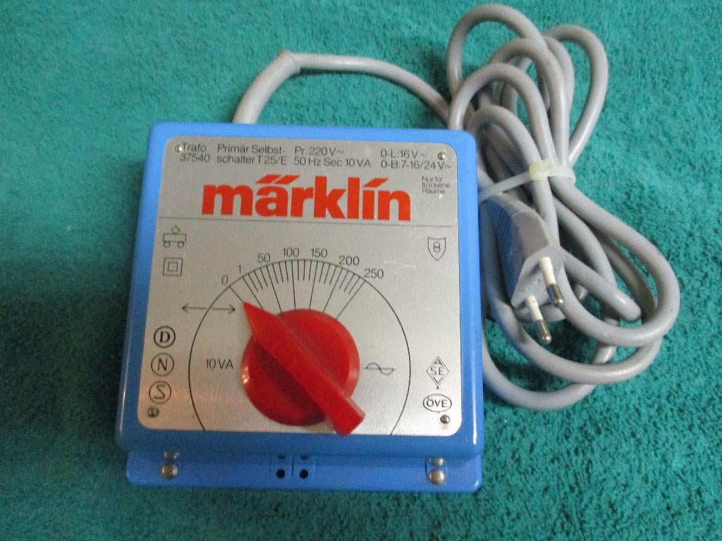 Marklin Transfo 37540 10VA, Hobby & Loisirs créatifs, Trains miniatures | HO, Enlèvement ou Envoi, Utilisé, Transformateur ou Alimentation