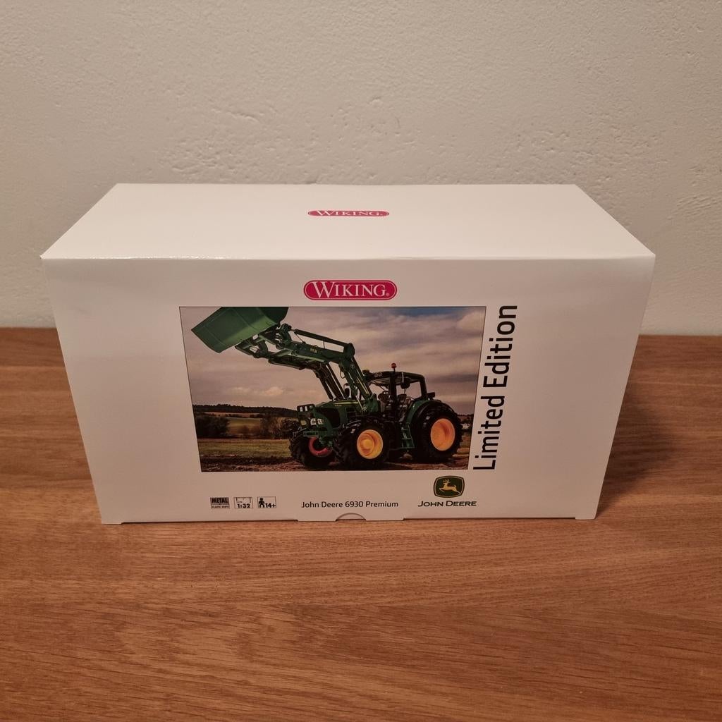 John Deere 6930 avec chargeur frontal Wiking, Hobby & Loisirs créatifs, Voitures miniatures | 1:32, Enlèvement ou Envoi, Neuf