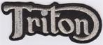 Triton stoffen opstrijk patch embleem #2, Motoren, Verzenden, Nieuw