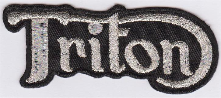 Triton stoffen opstrijk patch embleem #2, Motoren, Accessoires | Overige, Nieuw, Verzenden