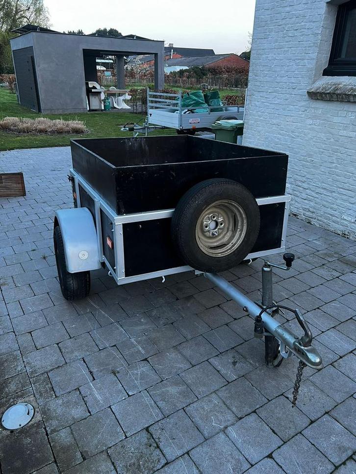 Belle remorque à parois surélevées (750 kg), Autos : Divers, Remorques, Comme neuf, Enlèvement