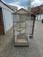 Grote vogelkooi, Ophalen, Gebruikt, Metaal, Vogelkooi