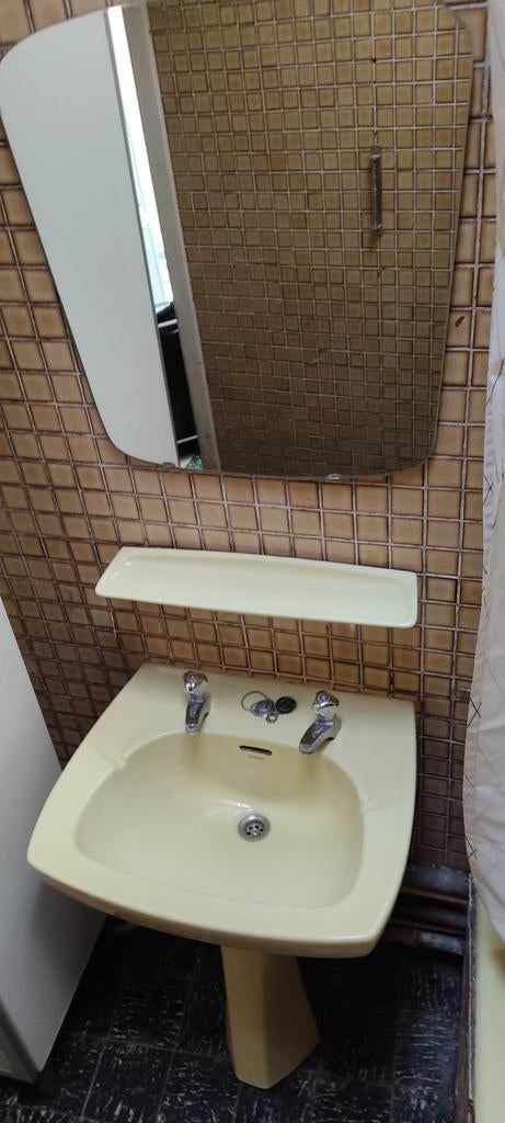1950s Vintage Twyfords wastafel, Maison & Meubles, 25 à 50 cm, Lavabo ou Évier, Enlèvement, Utilisé