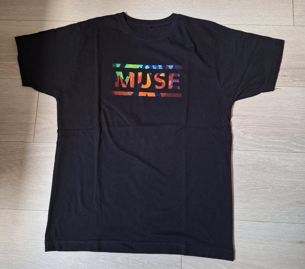 Officieel Muse 'The Resistance Tour 2009' T-shirt, maat L, Collections, Vêtements & Patrons, Enlèvement ou Envoi, Comme neuf, Chemise