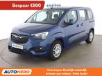 Opel Combo Life 1.2 Turbo Edition (bj 2020), Auto's, Stof, Gebruikt, Blauw, Overige carrosserie