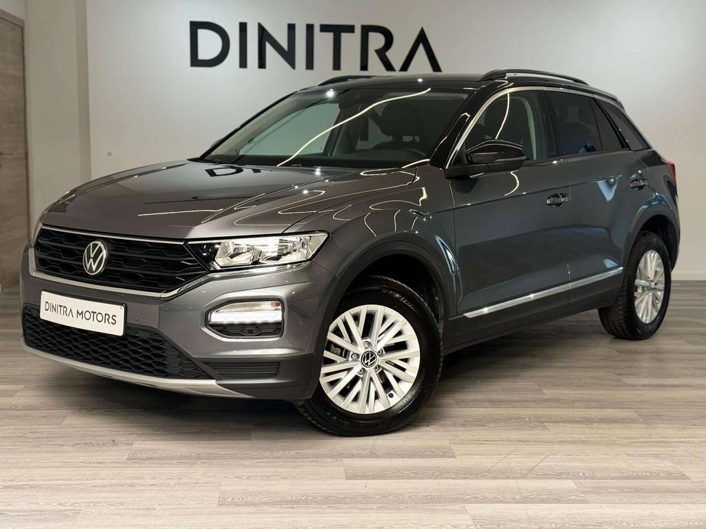 Volkswagen T-Roc 1.5 TSI - DSG/Carplay/A.Cruise/Camera/Zetel, Autos, Volkswagen, Argent ou Gris, Achat, Entreprise, Noir