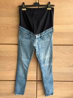 Zwangerschapsjeans H&M MAMA, Kleding | Dames, Zwangerschapskleding, Maat 38/40 (M), Blauw, Ophalen of Verzenden, Zo goed als nieuw