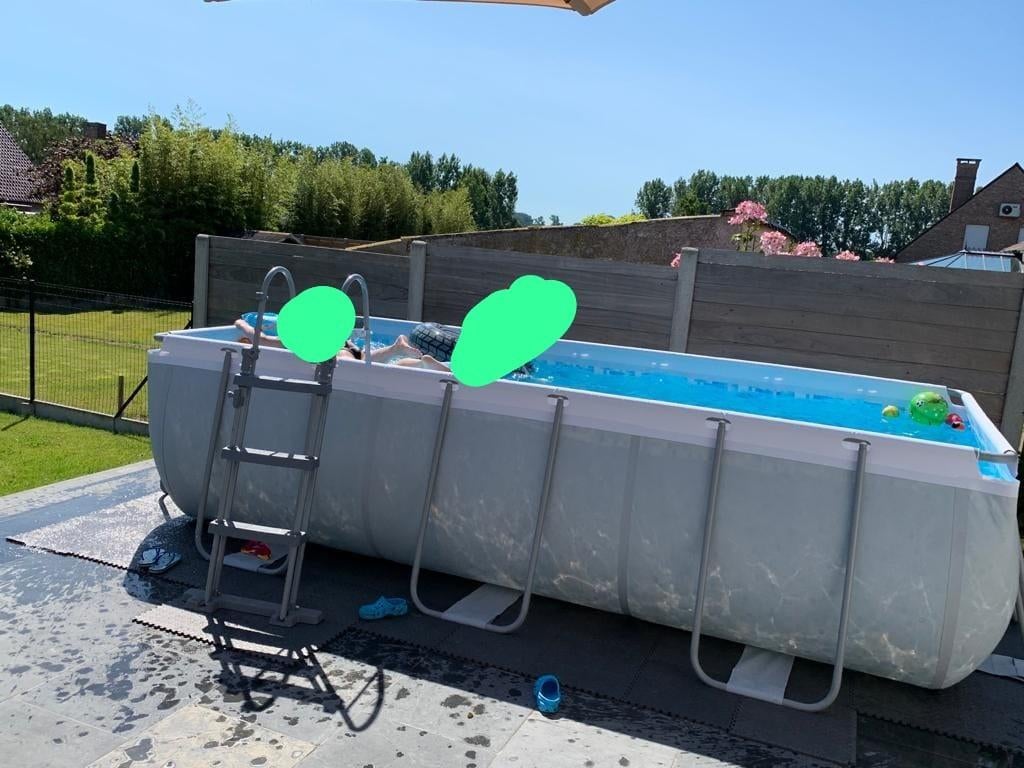 Zwembad Bestway 4mx2mx1m, Tuin en Terras, Ophalen