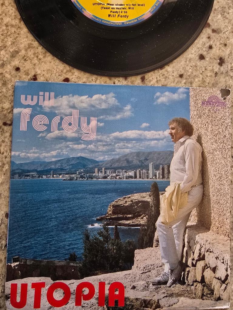 Will Ferdy/ Utopia, Ophalen of Verzenden, 7 inch, Nederlandstalig, Single