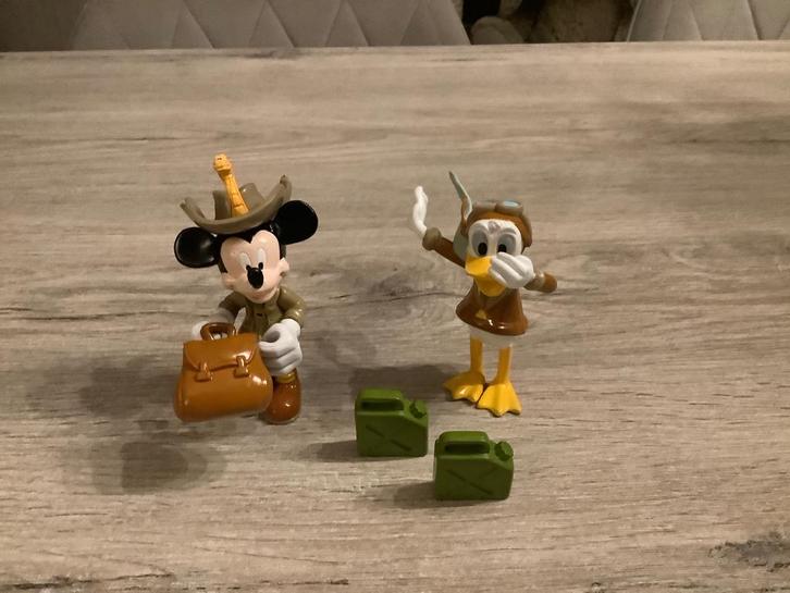 Disney Mickey Mouse & Friends jungle speelset, Collections, Jouets miniatures, Utilisé, Enlèvement ou Envoi