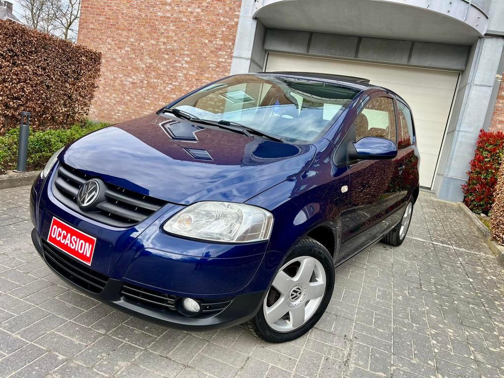 Vw fox 1,2//1 jaar garantie, Auto's, Voorwielaandrijving, 4 zetels, Stof, Blauw