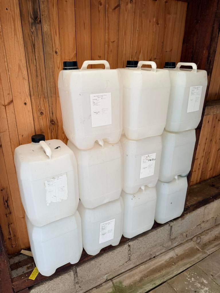 Bidons rietsuiker 25kg, Ophalen