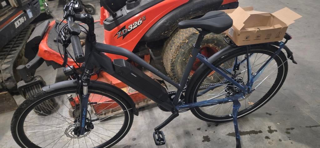 Elektrische fiets zgan, Enlèvement