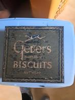 Boîte à biscuits en tôle 1920, Enlèvement, Utilisé, Biscuits