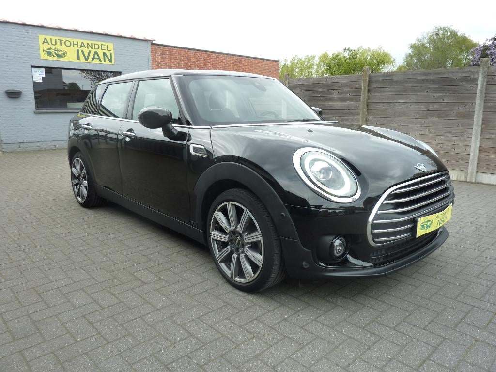 Mini Cooper Clubman 1.5i Automaat, https://public.car-pass.be/vhr/447c214f-bdcb-4518-be49-0536d67a87c7, Parkeersensor, Zwart, Leder
