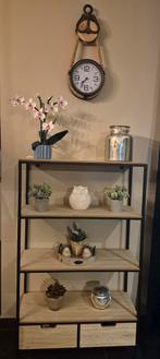 Industrieel/landelijk rekje 4 leggers, Ophalen