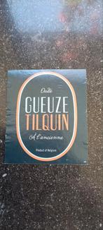 Bieretiket oude gueuze br Tilquin, Verzamelen, Biermerken, Ophalen of Verzenden