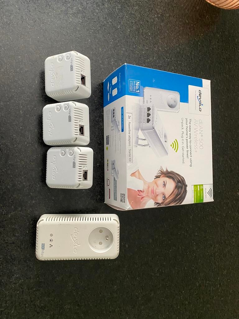 Devolo dlan 550 modules, Computers en Software, Powerlines, Zo goed als nieuw, Ophalen