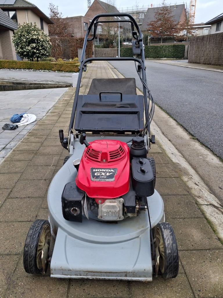 Honda grasmaaier, Tuin en Terras, Ophalen, Honda, Gebruikt, Opvangbak
