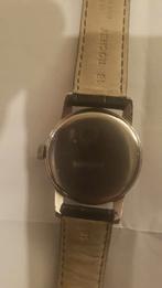 Omega, Handtassen en Accessoires, Horloges | Heren, Leer, Staal, Polshorloge, Ophalen of Verzenden