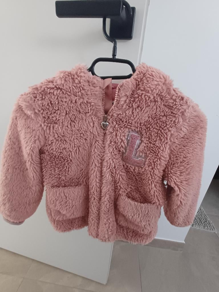 Girls Rule - veste en peluche chaude (taille 110), Enlèvement ou Envoi, Girls Rule, Comme neuf, Fille