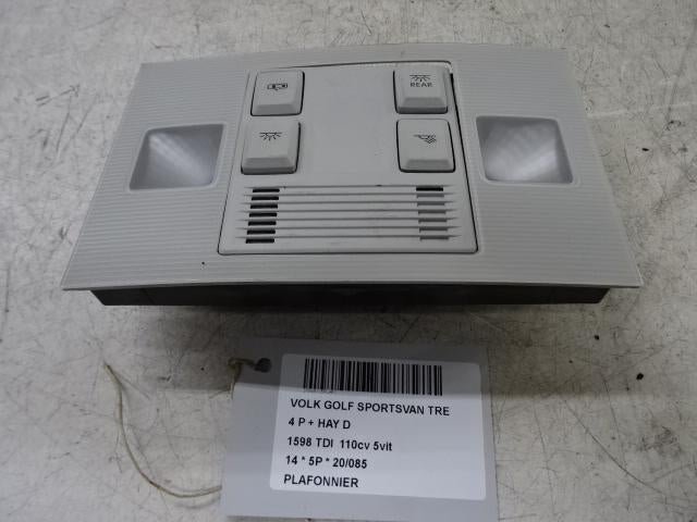 BINNENVERLICHTING Volkswagen Golf Sportsvan (AUVS), Gebruikt, Volkswagen