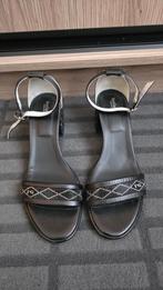 Nero giardini Sandaal blokhak glitters maat 40, Ophalen, Zwart, Nieuw, Sandalen of Muiltjes