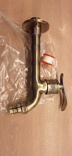 Decoratieve Wandkraan - Antiek Messing Look - Vintage Stijl, Ophalen of Verzenden, Nieuw