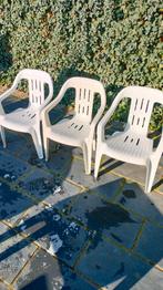 3 stapelbare tuinstoeltjes en tafeltje voor kinderen, Ophalen, Kunststof