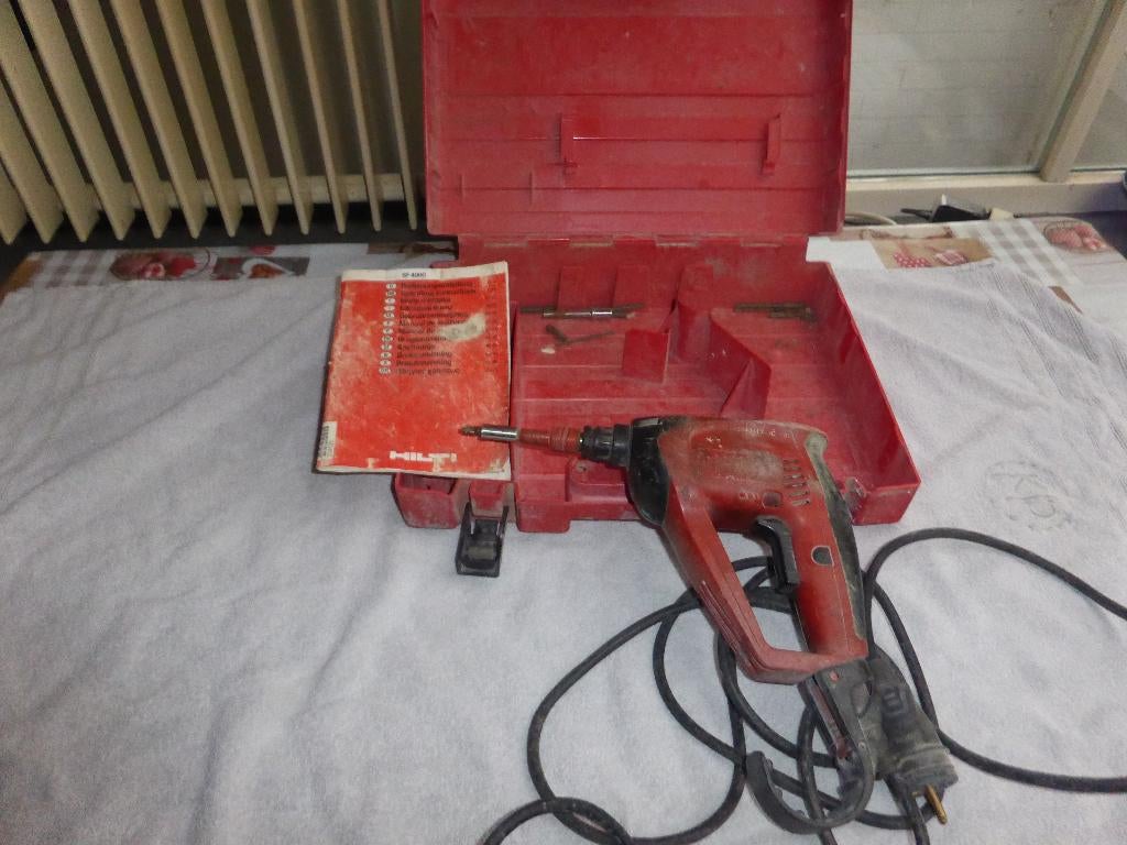 gipsplaatschroefmachine hilti SF4000 in goede werkende staat, Enlèvement ou Envoi, Utilisé